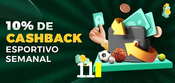 10% de bônus de cashback na 11II
